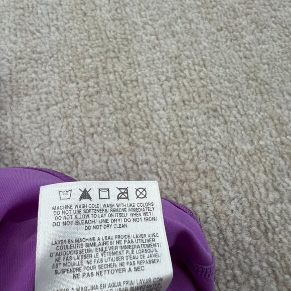 Nike Pro Combat Dri Fit V Neck Tank Top S Purple - Picture 7 of 8